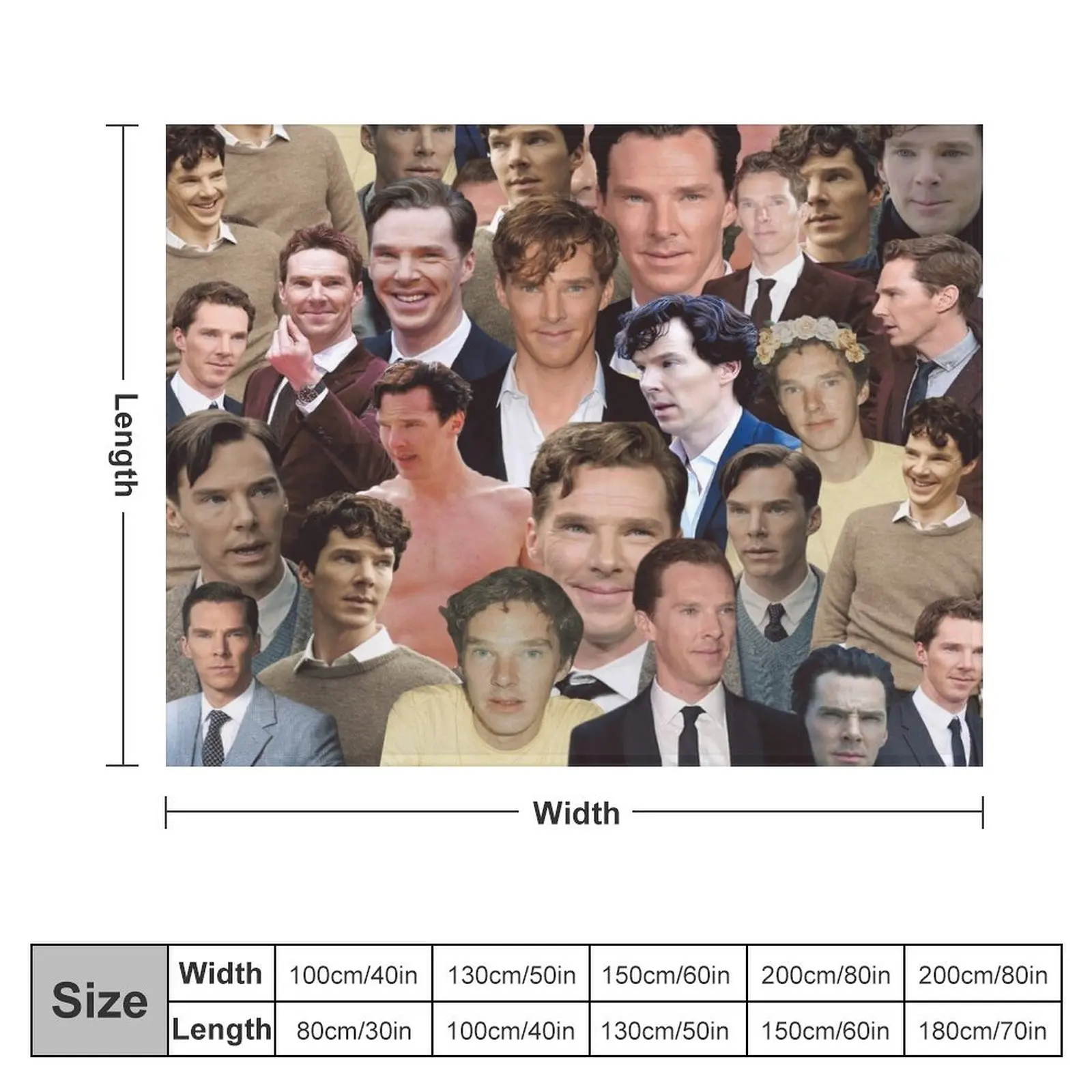 Плед спальный мешок подвижные одеяла с коллажем