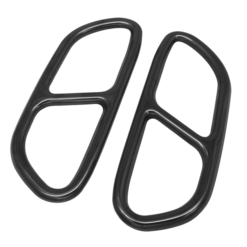 Автомобильный задний глушитель выхлопной трубы крышка из нержавеющей стали