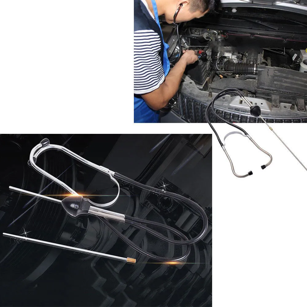 

1PCS Mechanical Stethoscope Automobile Cylinder Stethoscope Automobile Engine Block Diagnosis Automobile Hearing Tools