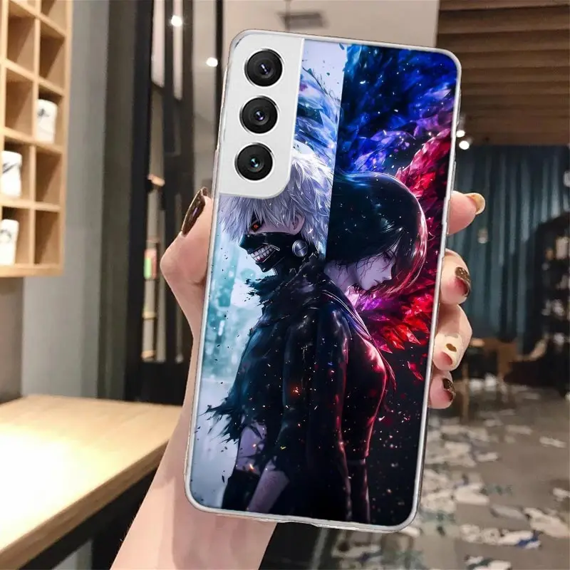 G-Ghoul Tokyo Touka Kirishima Мягкий чехол для телефона Samsung Galaxy S24 S25 S23 S22 Ultra S21 Plus S20 FE S10 + S10E