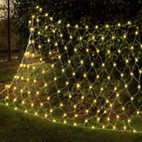 200led christmas lights 9 84%c3%976 56ft transparent fishnet shaped string lights plugin 8 modes timer function waterproof extendable