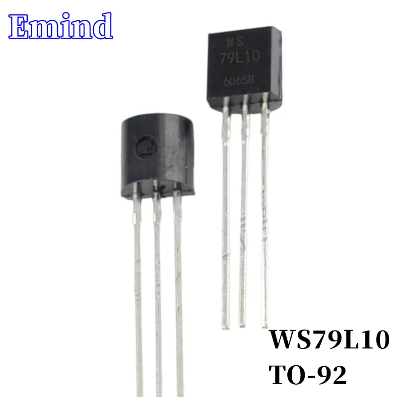 

10/30/50Pcs WS79L10 79L10 TO-92 LDO 3-terminal Regulator IC DIP Low Dropout Regulator