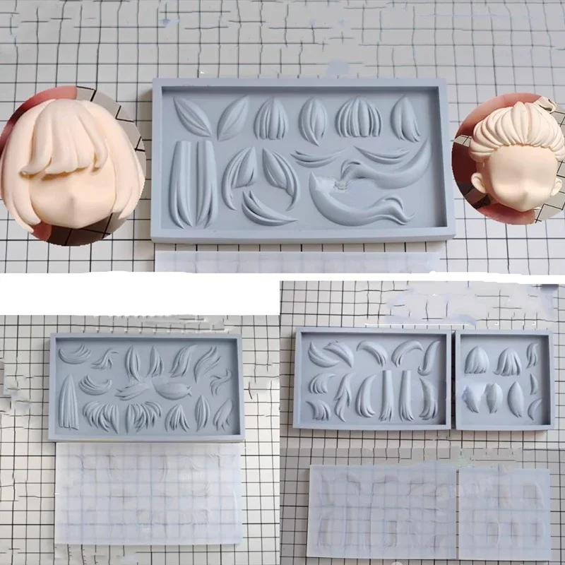 Силиконовая форма для волос