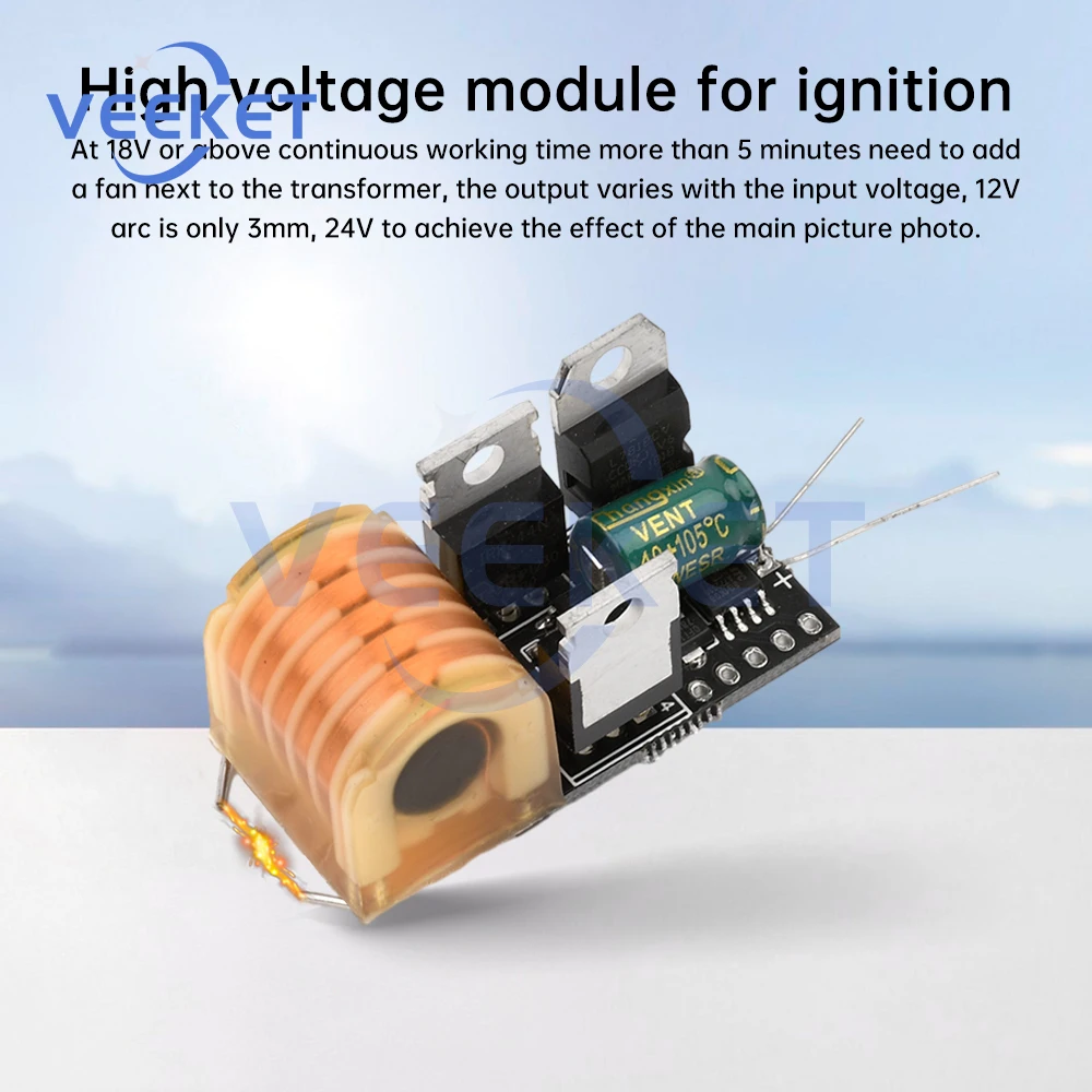 Специальный высоковольтный модуль зажигания 24 В низкий нагрев долговечная