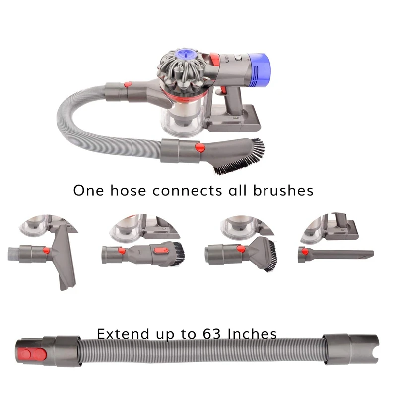 Акция! Набор аксессуаров для пылесоса Dyson V15 V11 V10 V7 V8 8 шт. | Бытовая техника