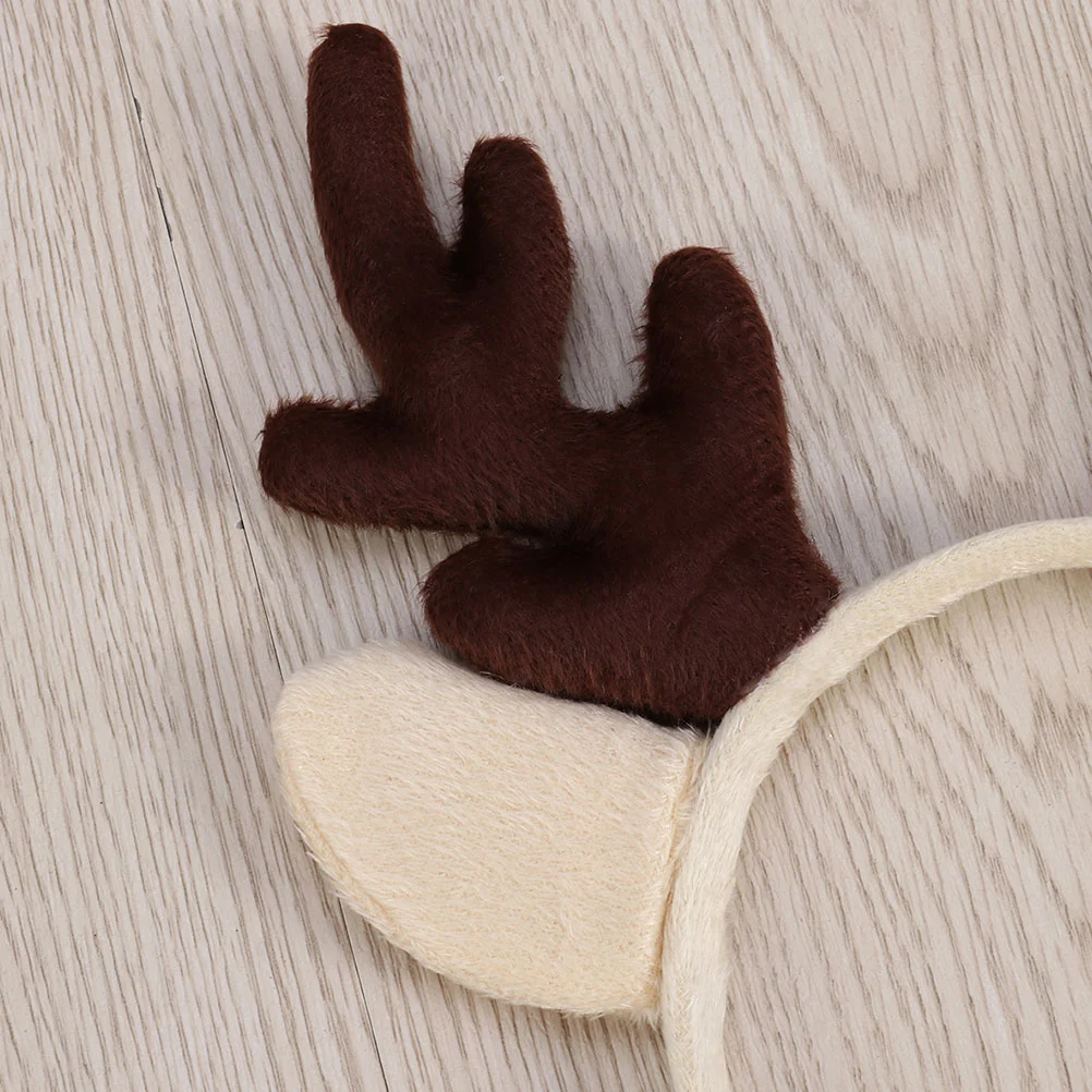 Рождественская повязка для волос с рогами на голову Хэллоуин повязки головной