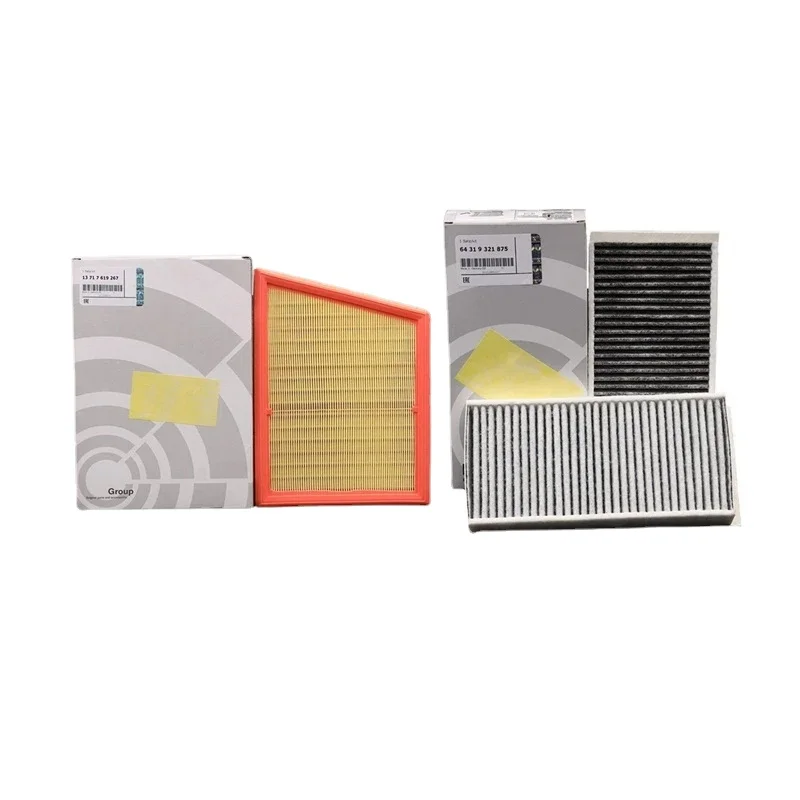 Воздушный фильтр + салонный фильтр для Bmw F45 F46 216i 218i 220i 225i 225xe 2013-2019/X1 F48, модель фильтра OEM 64319321875 13717619267