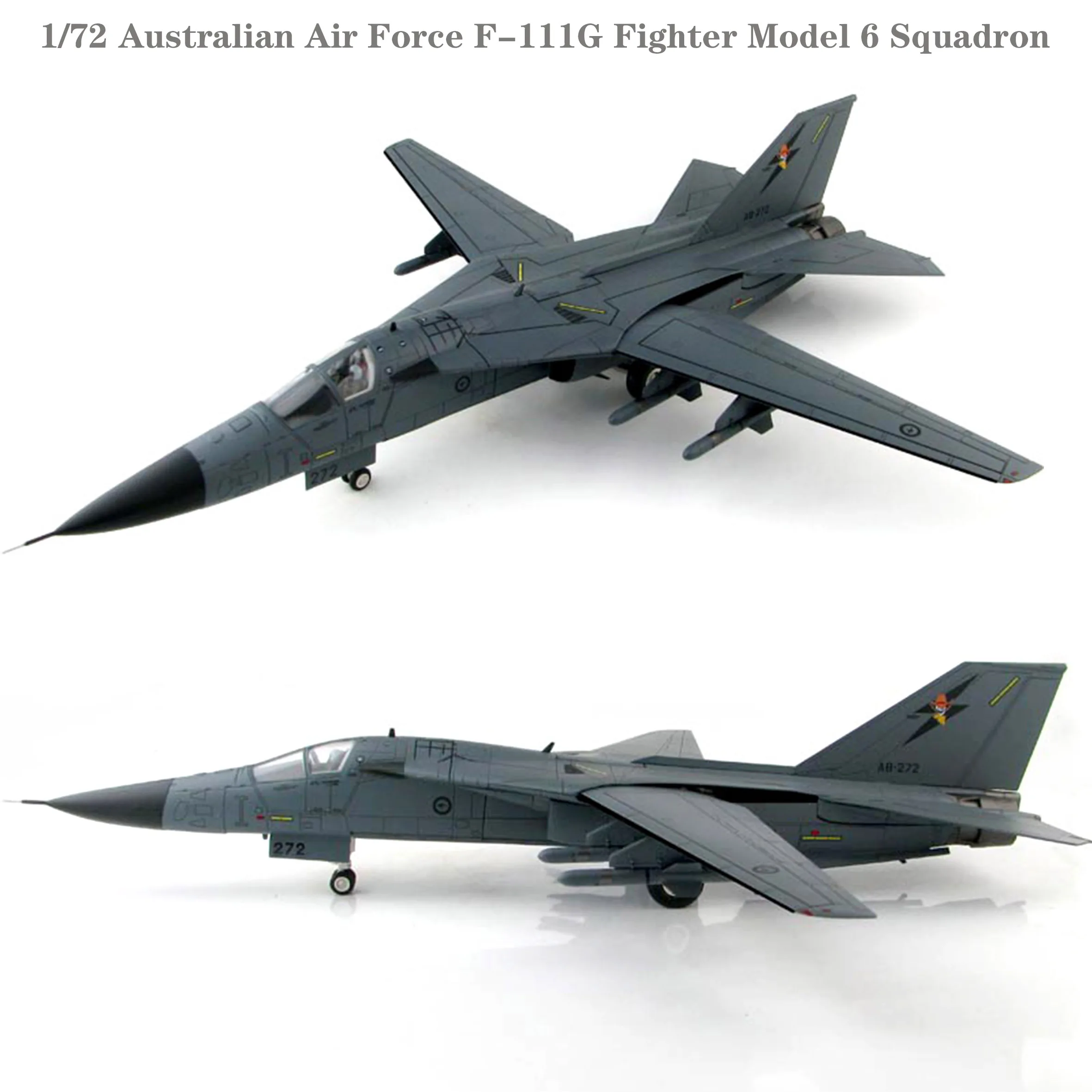 

Fine HA3026 1/72 Australian Air Force F-111G Fighter Model 6 Squadron Alloy finished product collection model