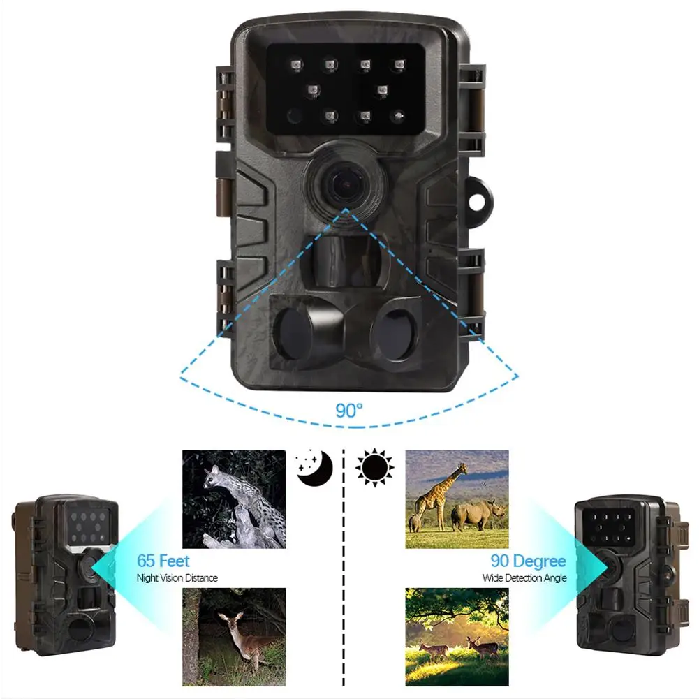 

Trail Hunting Camera Photo Trap 16MP 1080p Hd Infrared Camera With Screen Outdoor Pr700 Wildlife Cam Video Scouting Cameras