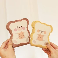 cartoon bear biscuit card holder cute drivers license set metal card id pu leather package men women couple gift