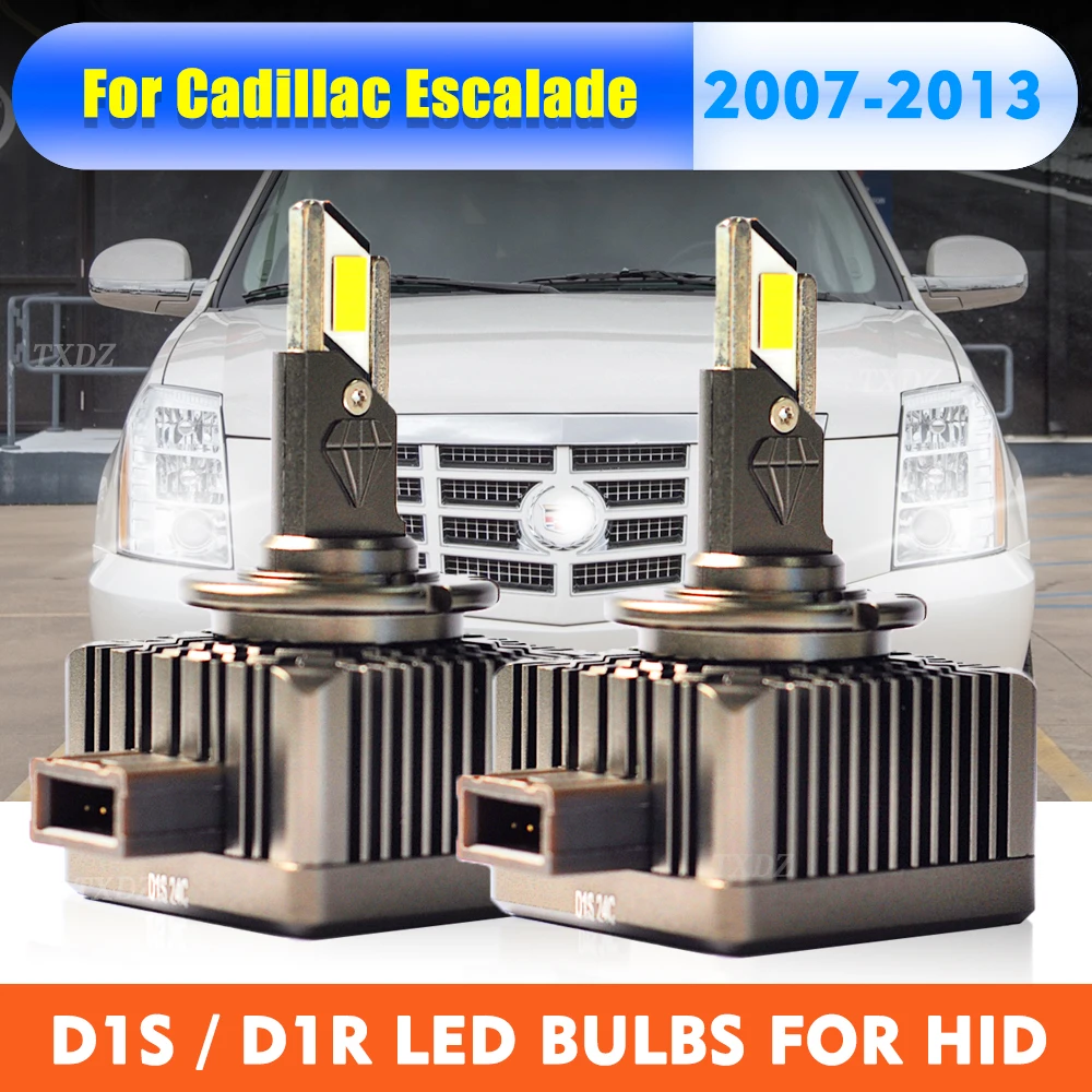 D1 D1S D1R светодиодный лампы для фар D1C 6000K совместимые с 07-13 Cadillac Escalade Xenon HID Сменные