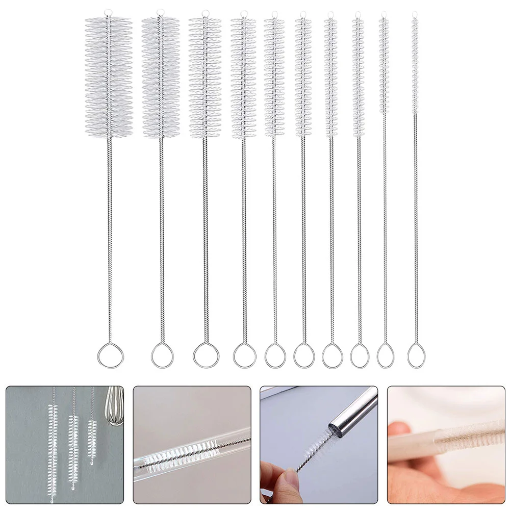 

Metal Straw Cleaners Straw Cleaner Babydoll Accessory Set Cleaning Brush Strip Brush Reusable Straw Cleaner Straw Scrub Brush