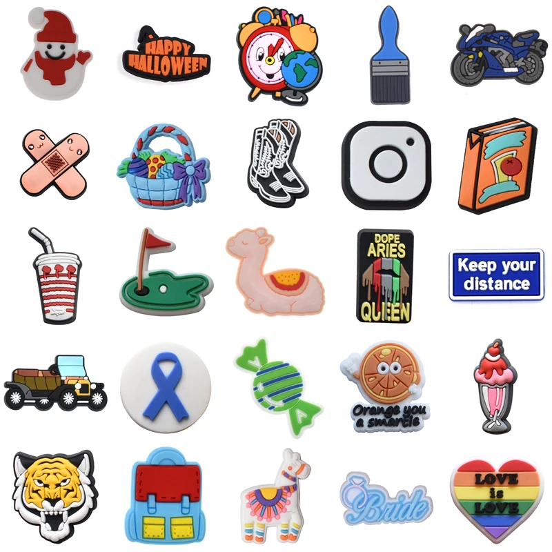 

Wholesale Bulk Decorations for Crocs Kids Packs Girl Boy Gifts Women Charm Men Para Pins Shoe Charms Set Jeans Shoes Accessories