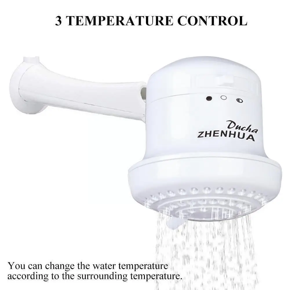 

Big Sale 5400w 110v Electric Instant Water Heater Shower Hose Bracket Winter With Temperature Controller Supply I0y6