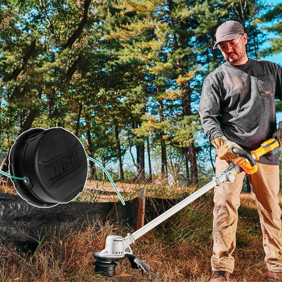 Головка триммера для Dewalt DCST920 DCST922 DCST925 DCST970 DCST990