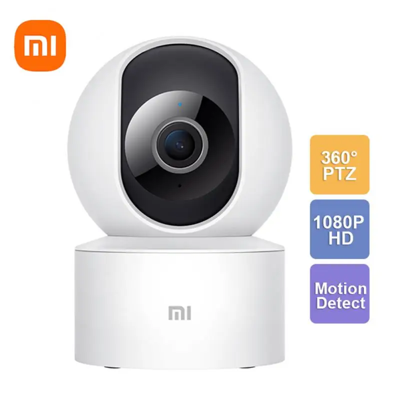

Умная камера Xiaomi Mi SE 360 PTZ 1080P HD для видеонаблюдения детей, веб-камера с Wi-Fi, инфракрасное ночное видение, ии, обнаружение людей, безопасность д...