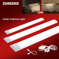 Under Cabinet Lights Led Kitchen Light 10W 20W Led Tube Bar Wall Lamp 220V High Power Indoor Lighting For Shop And Home Closet