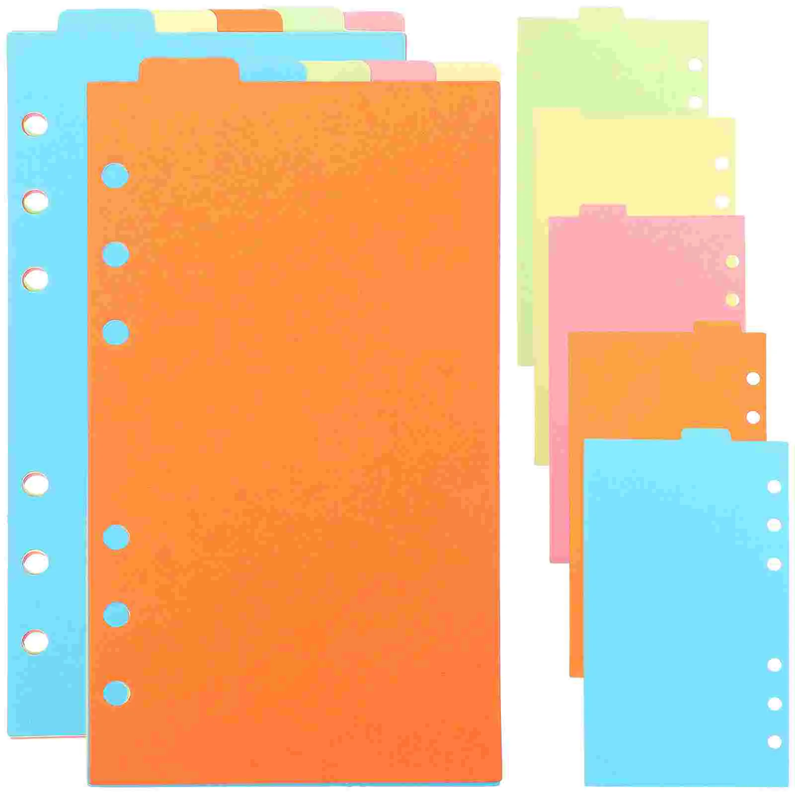

Перегородка для листов, вставляемый в Ежедневник формата А5, подставка для бумажных листьев, свободные декоративные кольца для блокнотов, прозрачные заправляемые блокноты, вкладки