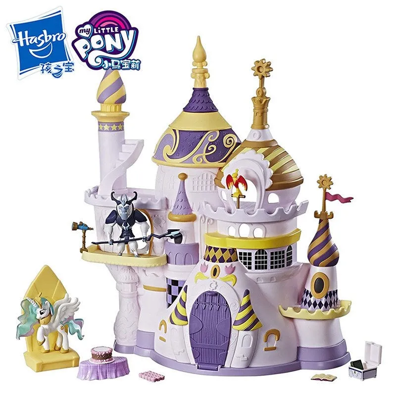 

Hasbro My Little Pony The Movie Friendship Is Magic Canterlot Castle Storm King C0686 Doll Gifts Toy Model Anime Figures Collect