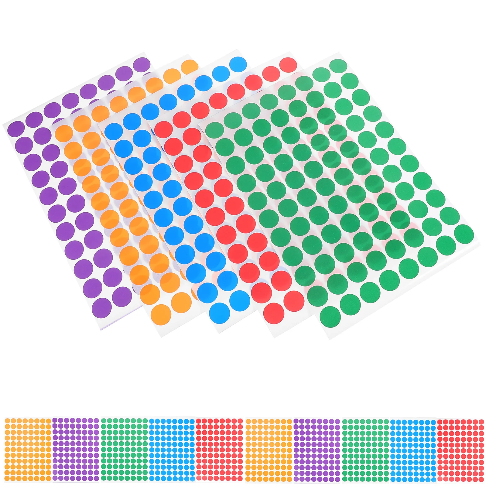 15 листов подарочных этикеток с кодированием клейкие точечные наклейки
