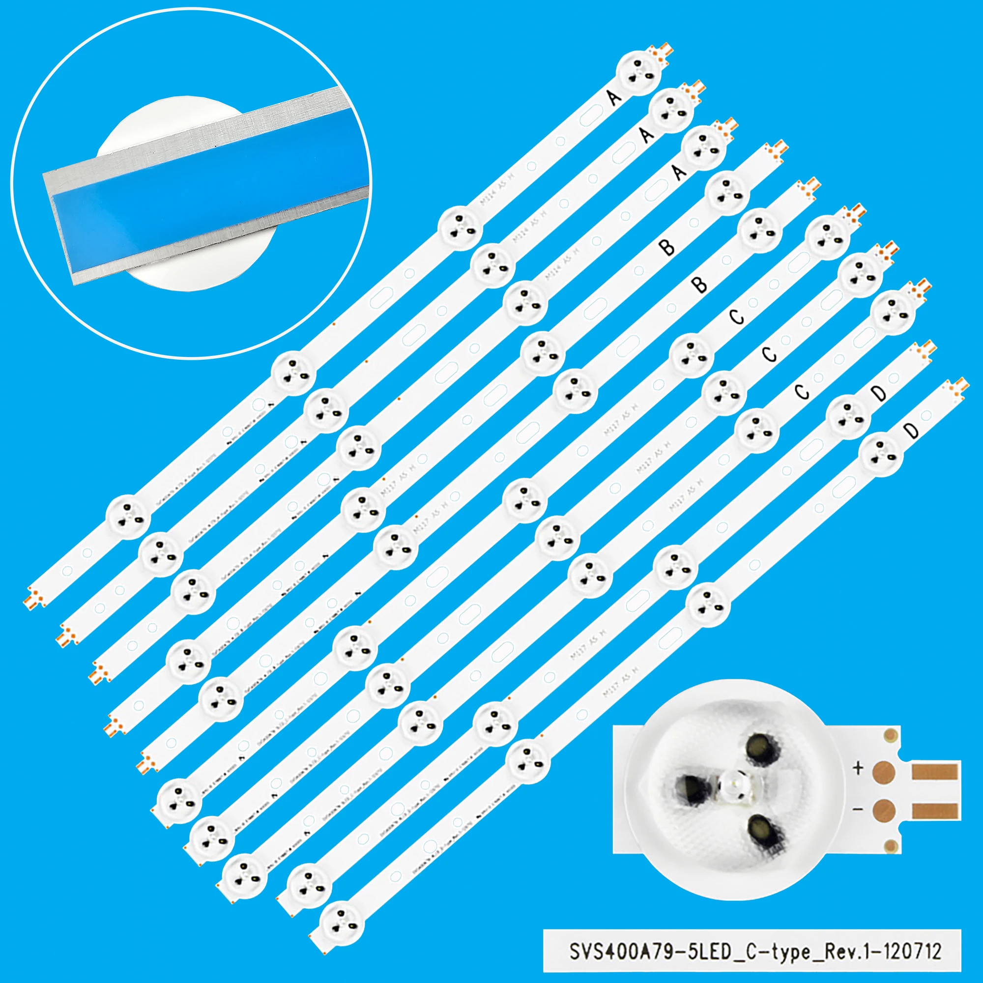 Светодиодная лента заднего света для 40VLE4322BF 40/1221GB 40BLE 4420BA 40PFL3107H 40VLE4324 40PFL3107H/60