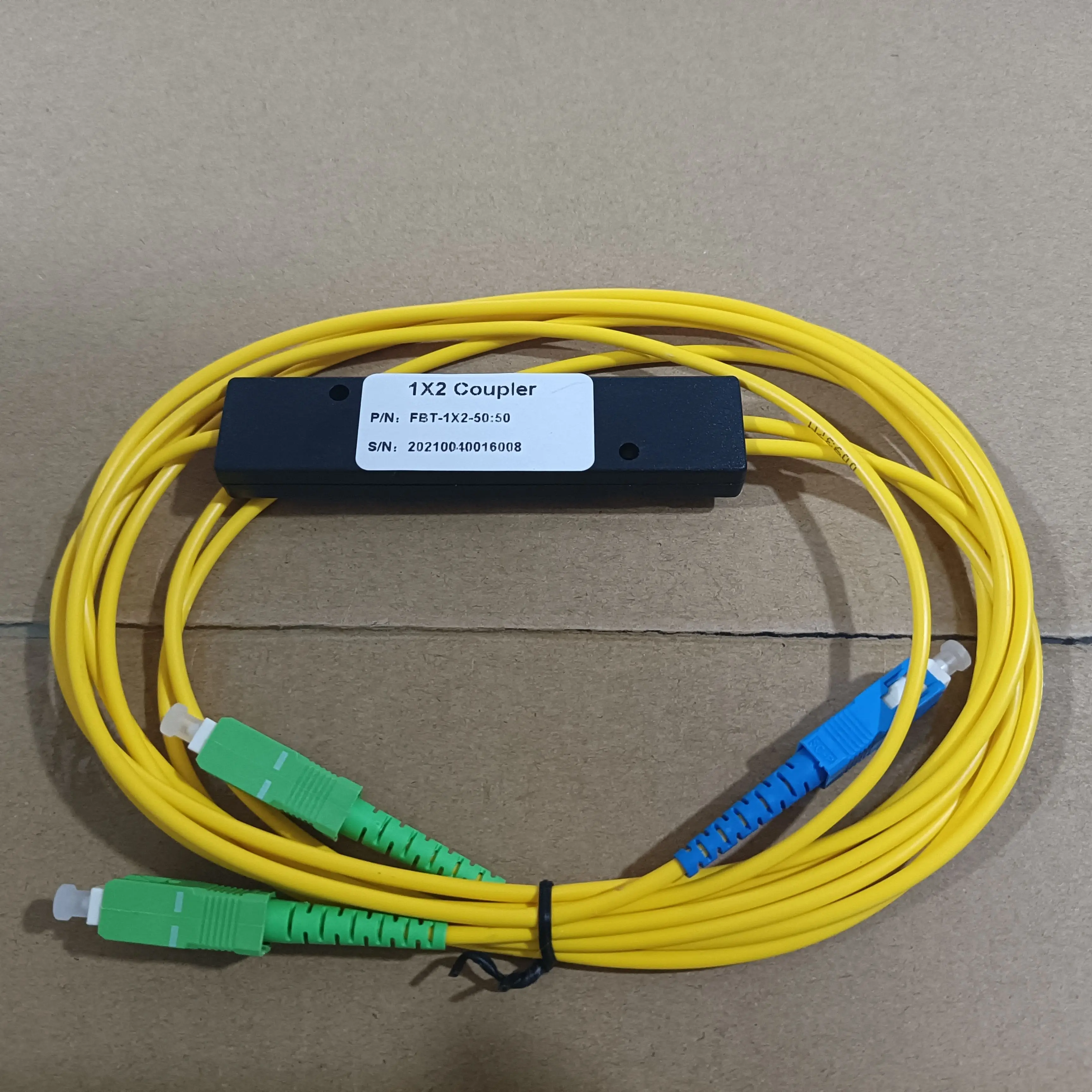 5 шт./лот 1X2 SC/UPC SC/APC PLC одномодовый волоконно-оптический сплиттер FTTH производитель
