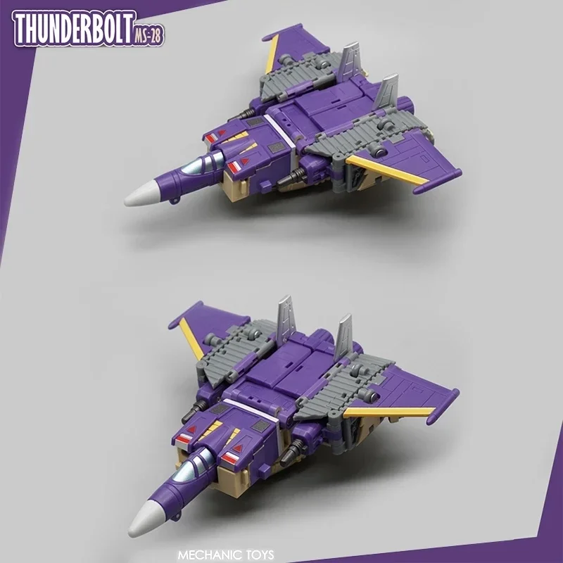 Фото В наличии MFT MS28 MS-28 Blitzwing Thunderbolt Transformation Мини Карманная Фигурка Робот Модель Коллекция Деформированные Игрушки Подарок №3