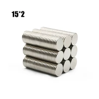 102030 pcs 15x2 round ndfeb neodymium magnet n35 rare earth magnet super powerful small imanes permanent magnetic disc