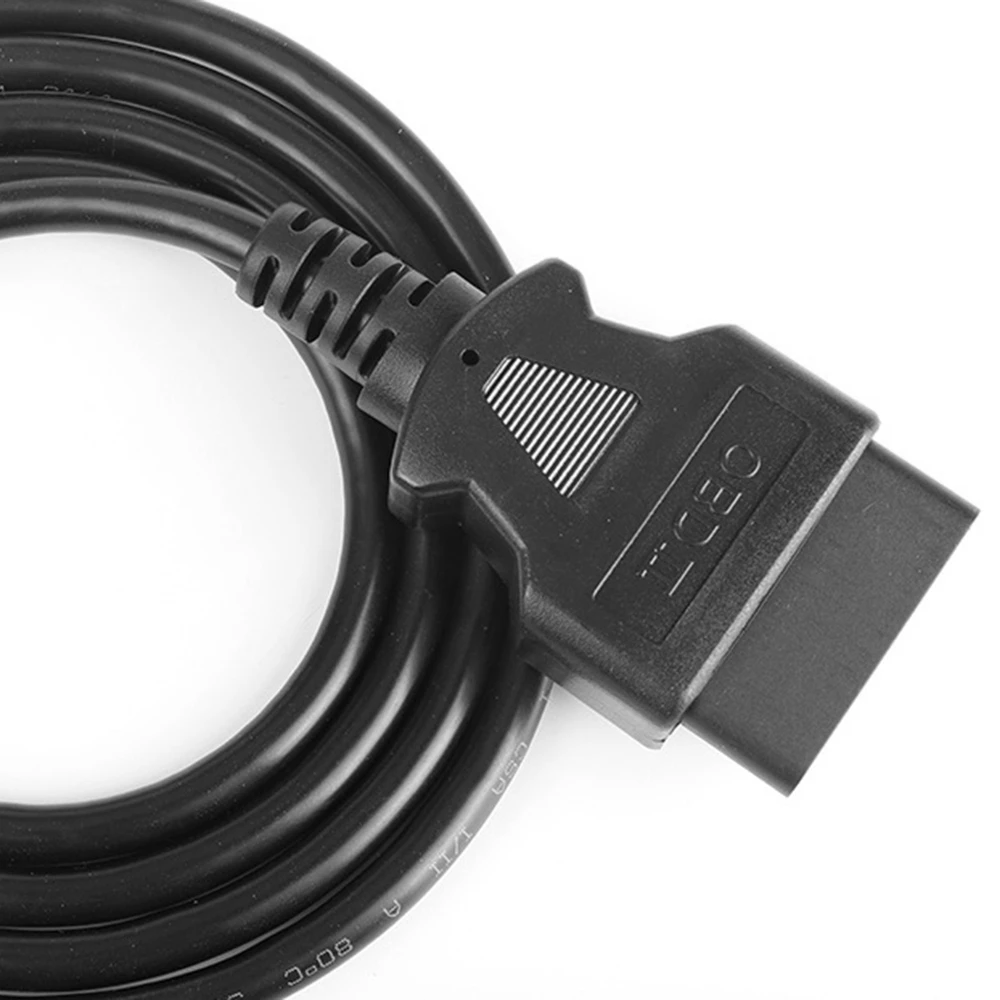 Автомобильный 16-контактный OBD 2 II 5 м Удлинительный шнур штекер-гнездо EML 327 адаптер