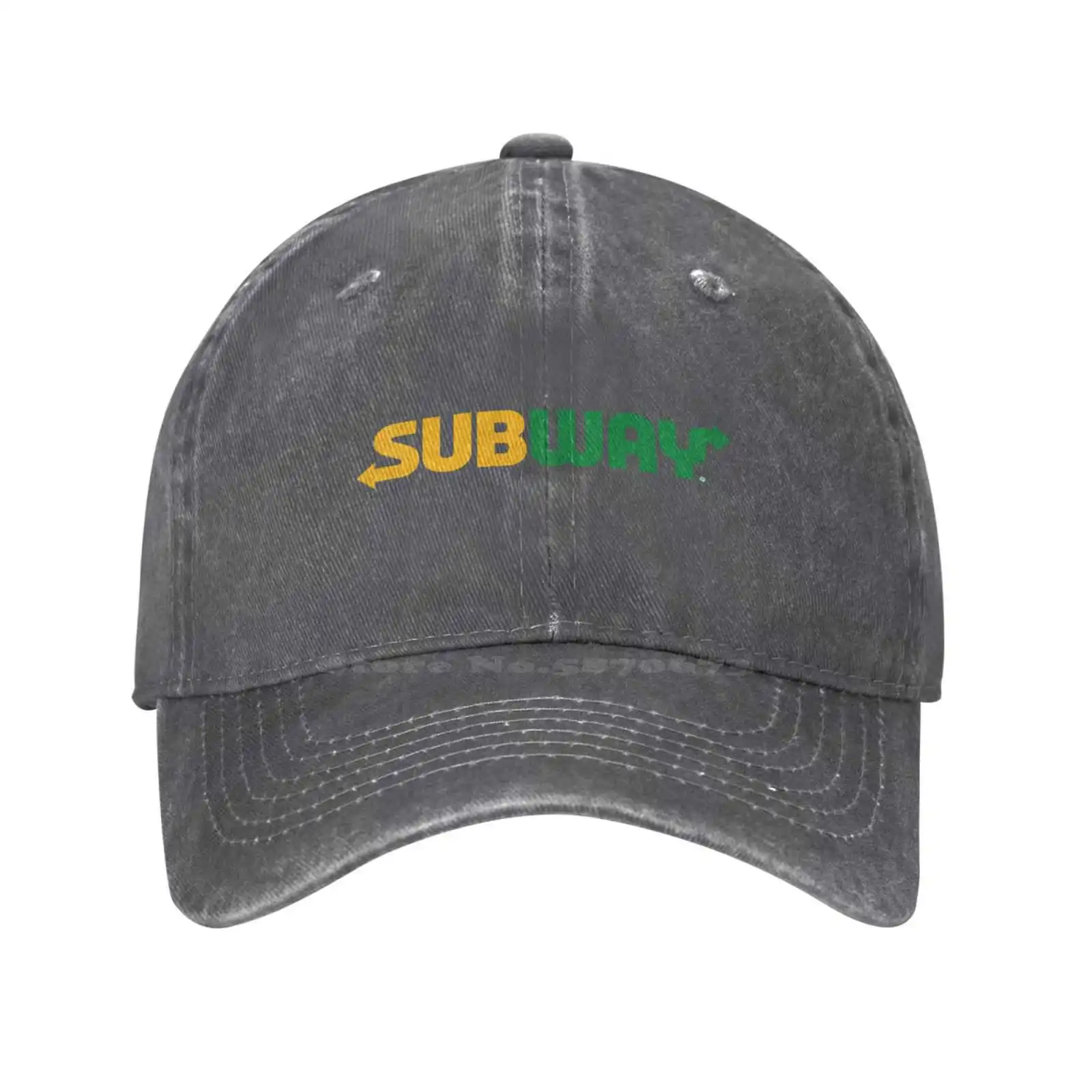 

Subway Logo Printed Graphic Brand Logo High-quality Denim cap Knitted hat Baseball cap
