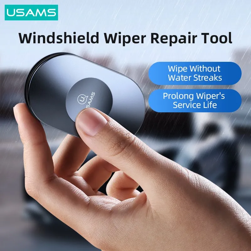 

USAMS Windshield Wiper Repair Tool Aluminum Alloy Without Water Streaks Quick Repair Glass Wiper For Car Windshield