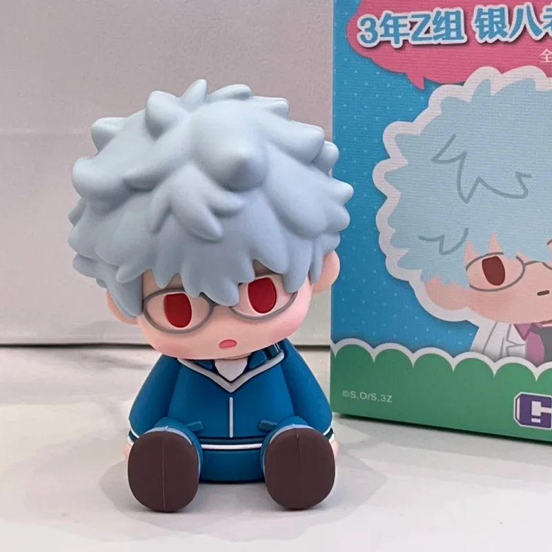 Фото В наличии: Bandai POTEPOTTE-R Gintama 3-nen Z-gumi Ginpachi-sensei, коллекционная фигурка из смолы, Q-версия, аниме, декор для рабочего стола, игрушка, подарок №5