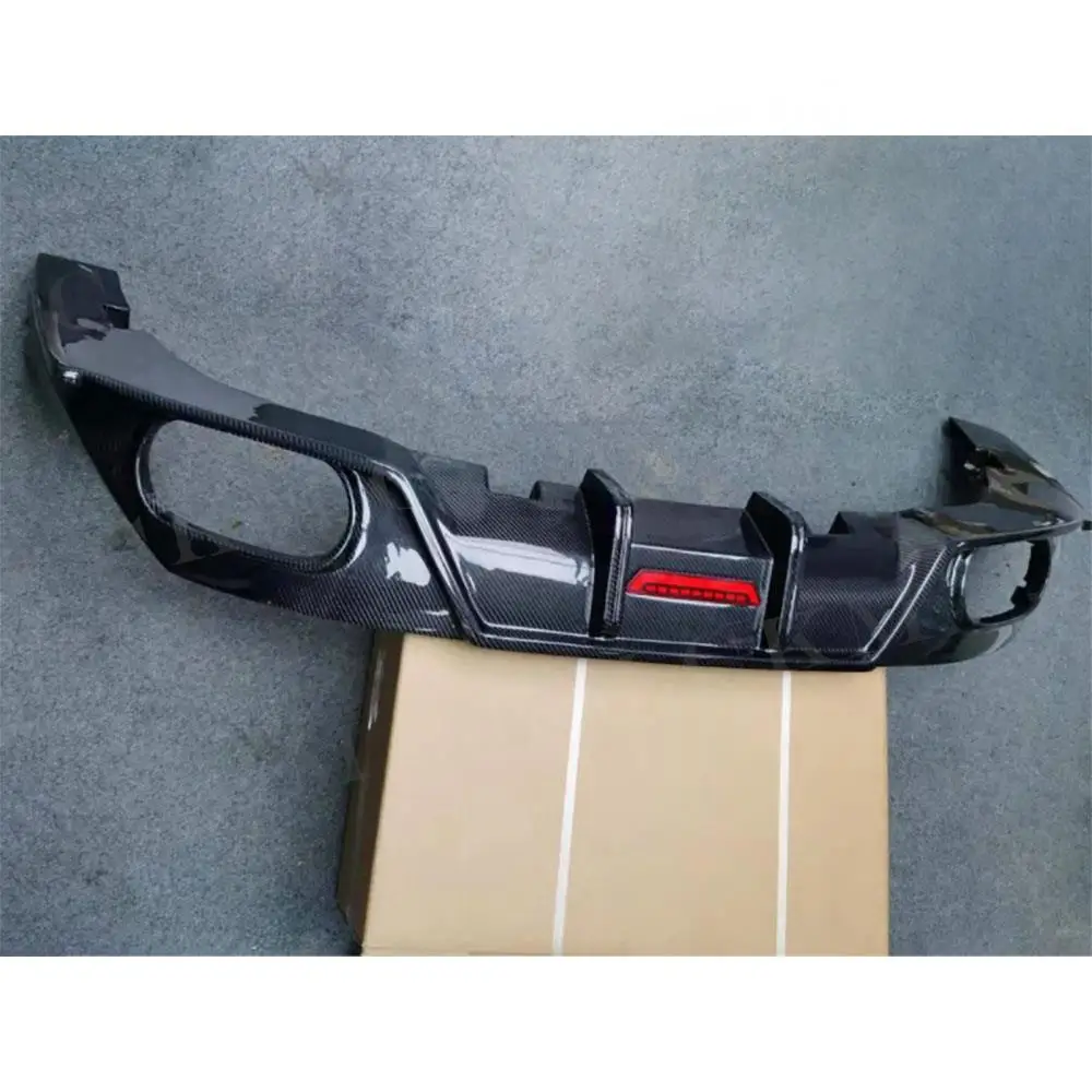 Губа заднего бампера из углеродного волокна для BMW Z4 G29 M Tech 2019 2020 2021 FRP черный