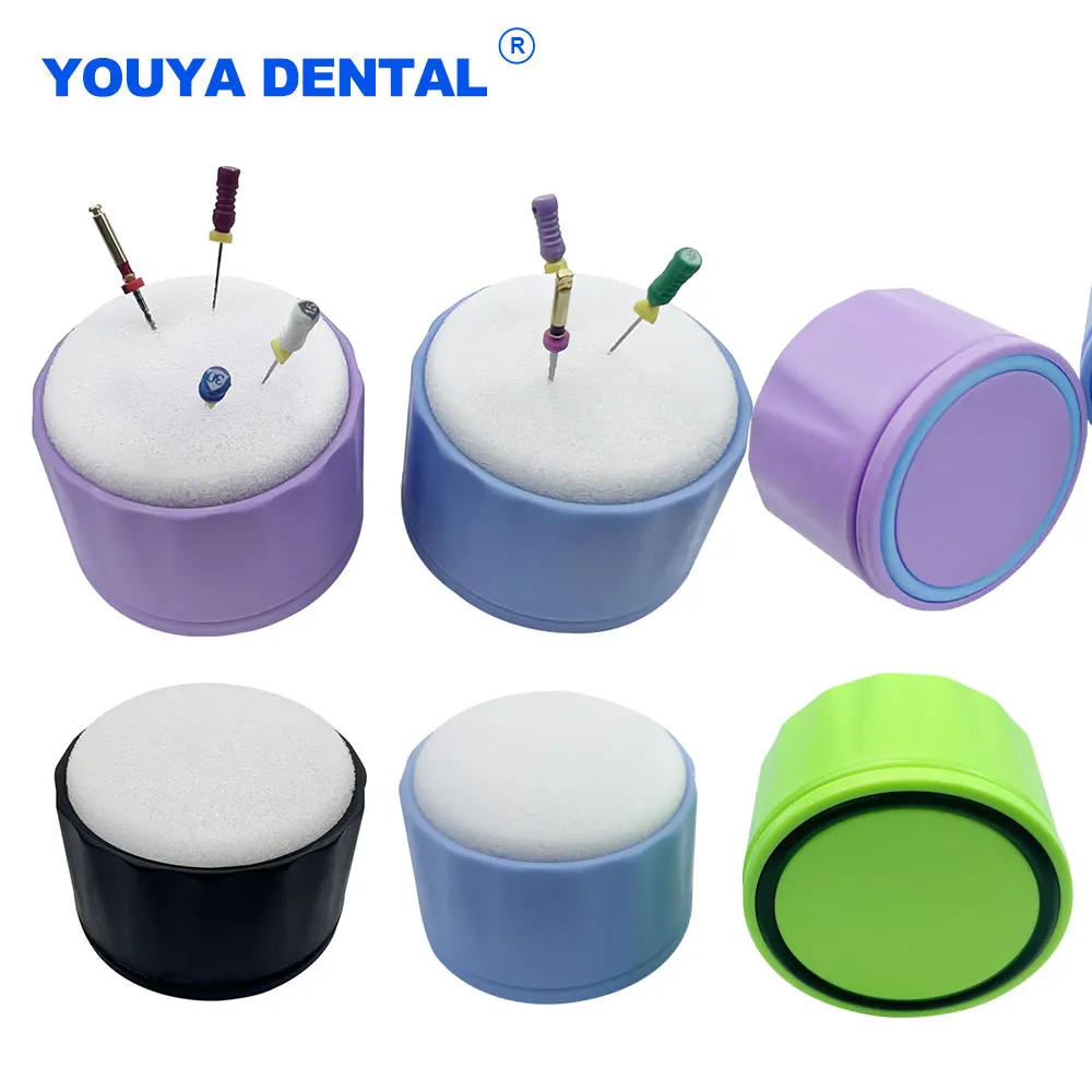 

1 шт., держатель для чистки стоматологических инструментов, с губкой