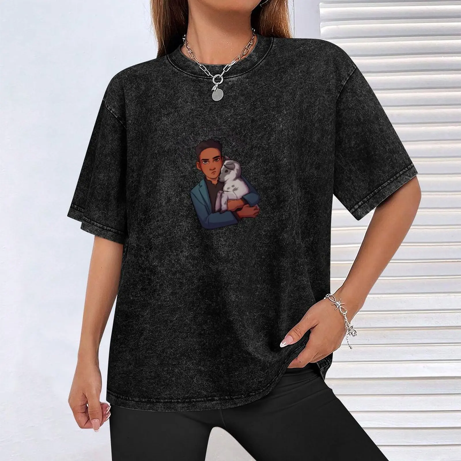 Футболка Milo the Goat футболка с короткими рукавами мужская одежда облегающие