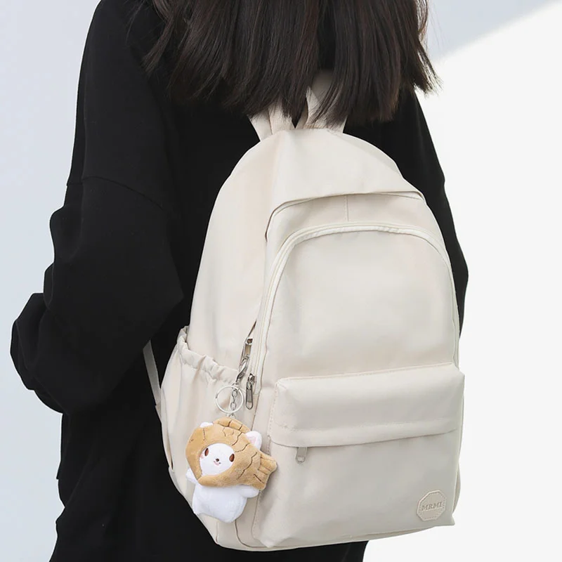 

Women Backpack Nylon Female Simple Pattern Casual Travel Bag High Quality Schoolbag for Teenage Girl Boy A4 Book Laptop Knapsack