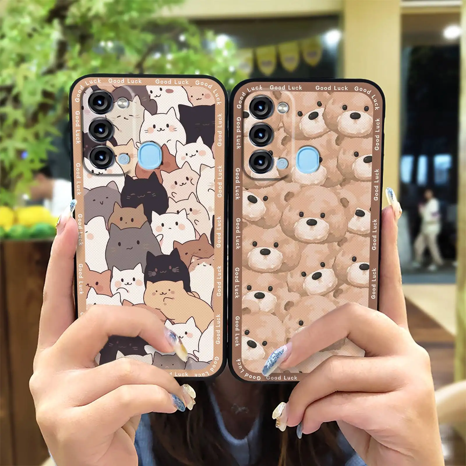 Чехол водонепроницаемый телефон Itel S17/vision3/P38 ударопрочный милый защитный