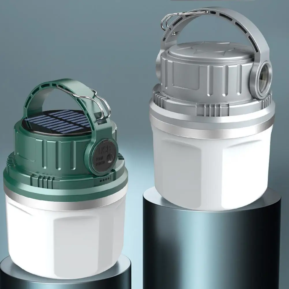 

Powerful Camping Lights Solar LED USB Rechargeable Flashlight Outdoor Remote Bulb Tent Lantern Fishing Emergency Light Tourism