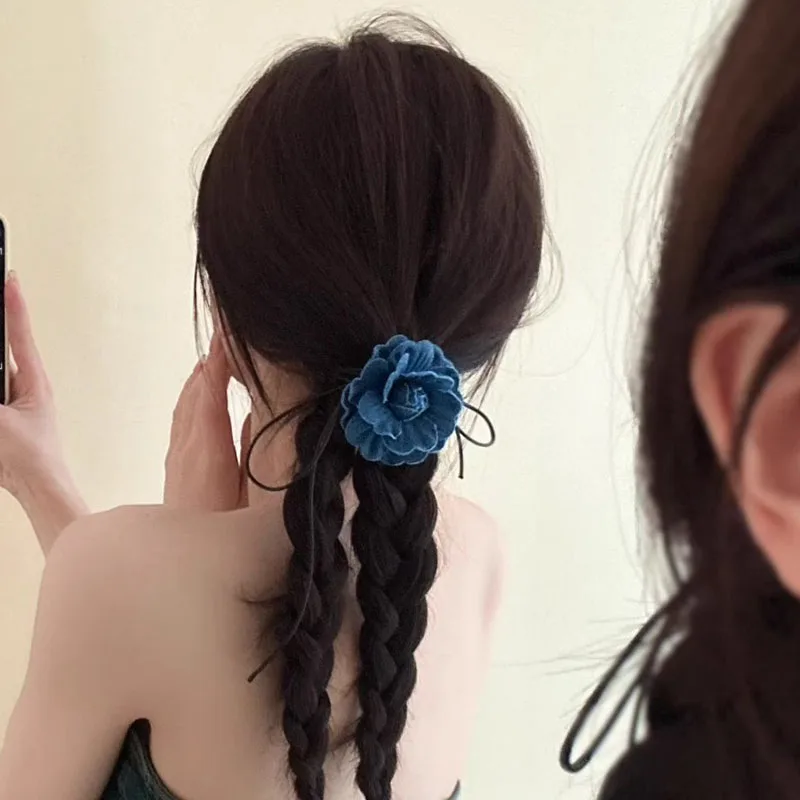 Женское ожерелье с подвеской в виде цветка розы