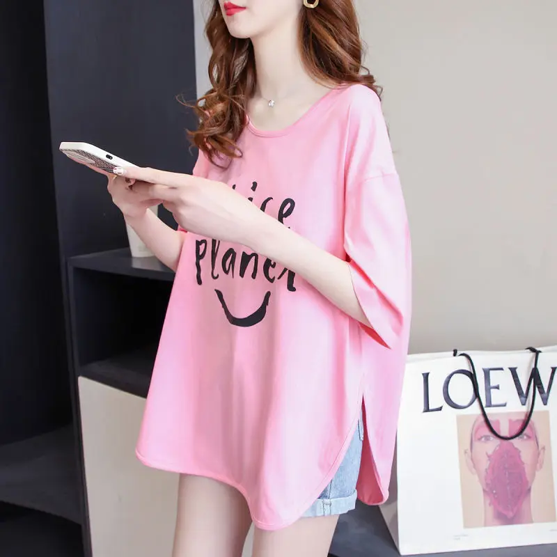 Женская футболка в стиле Харадзюку дизайнерская большого размера гранж Y2k