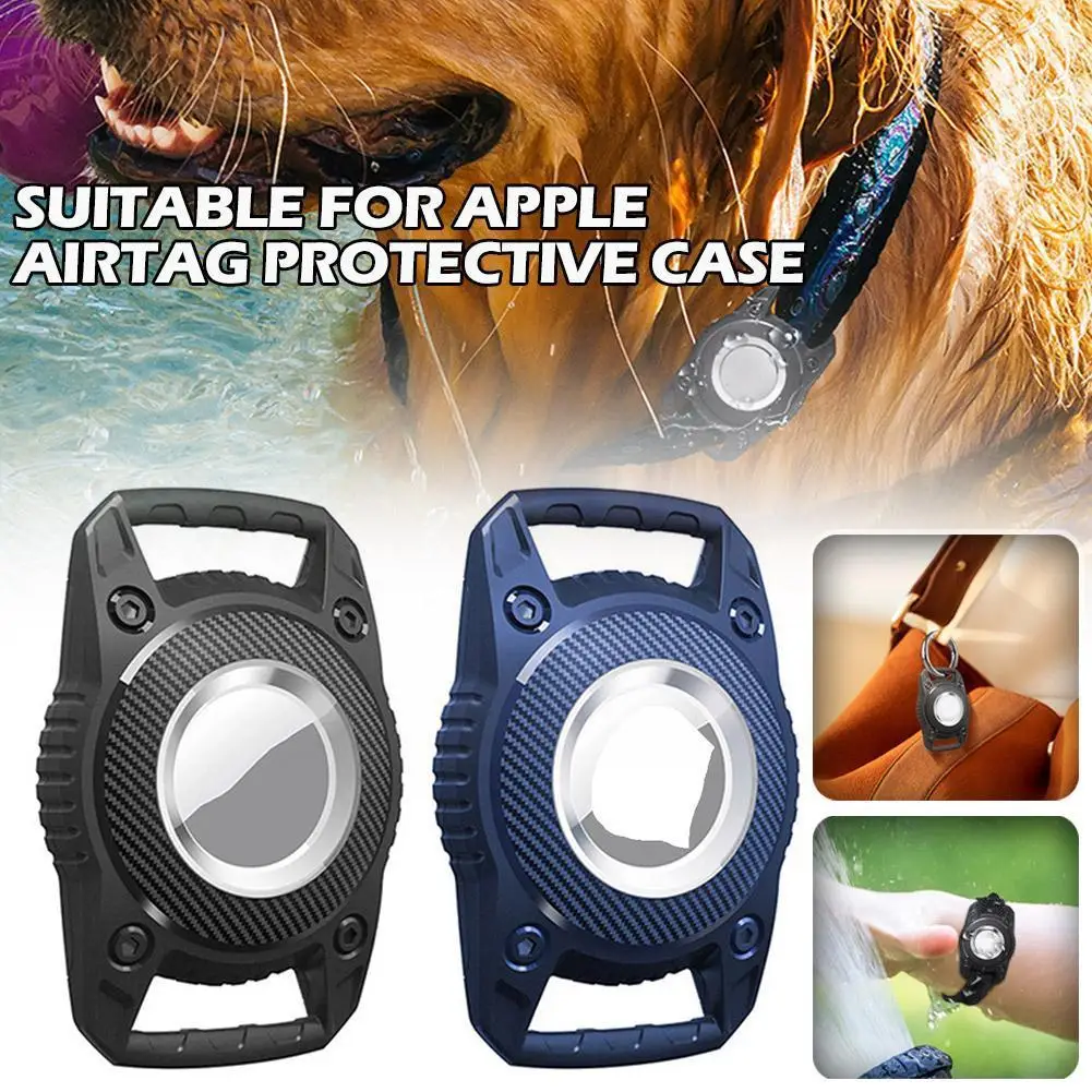 

Suitable For Apple Airtag Protective Case For Airtags Tracker Pet Locator Waterproof Protective Case Q2I2