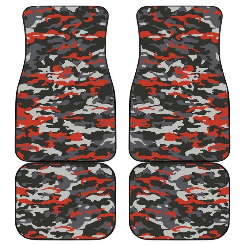 

4 шт./комплект, автомобильные коврики с камуфляжным принтом