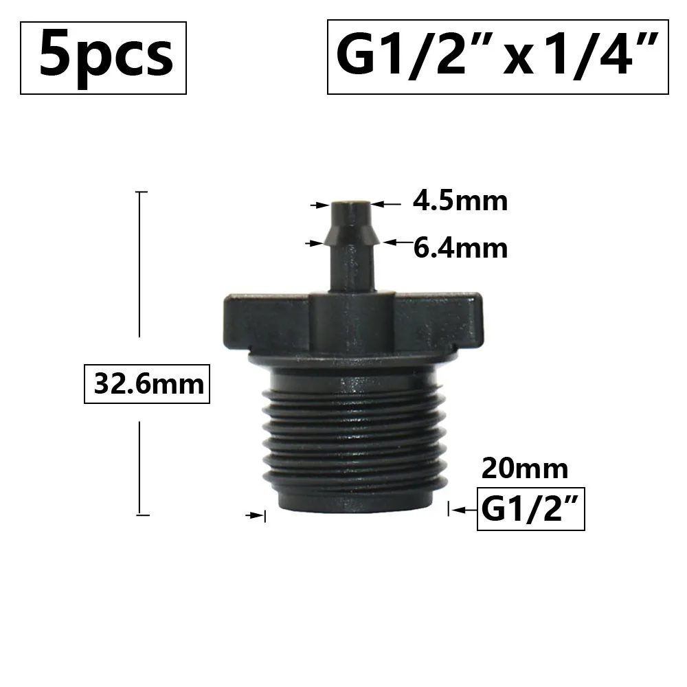 

Соединитель для садового шланга KWZL, черный, пластик, 1/2", 4/7 мм