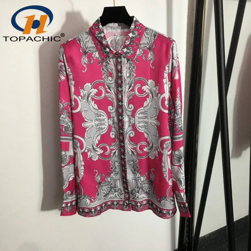 

8.18 High Quality Vintage Print Long Sleeve Shirt Or Elastic Waist Slim Legging Set Women