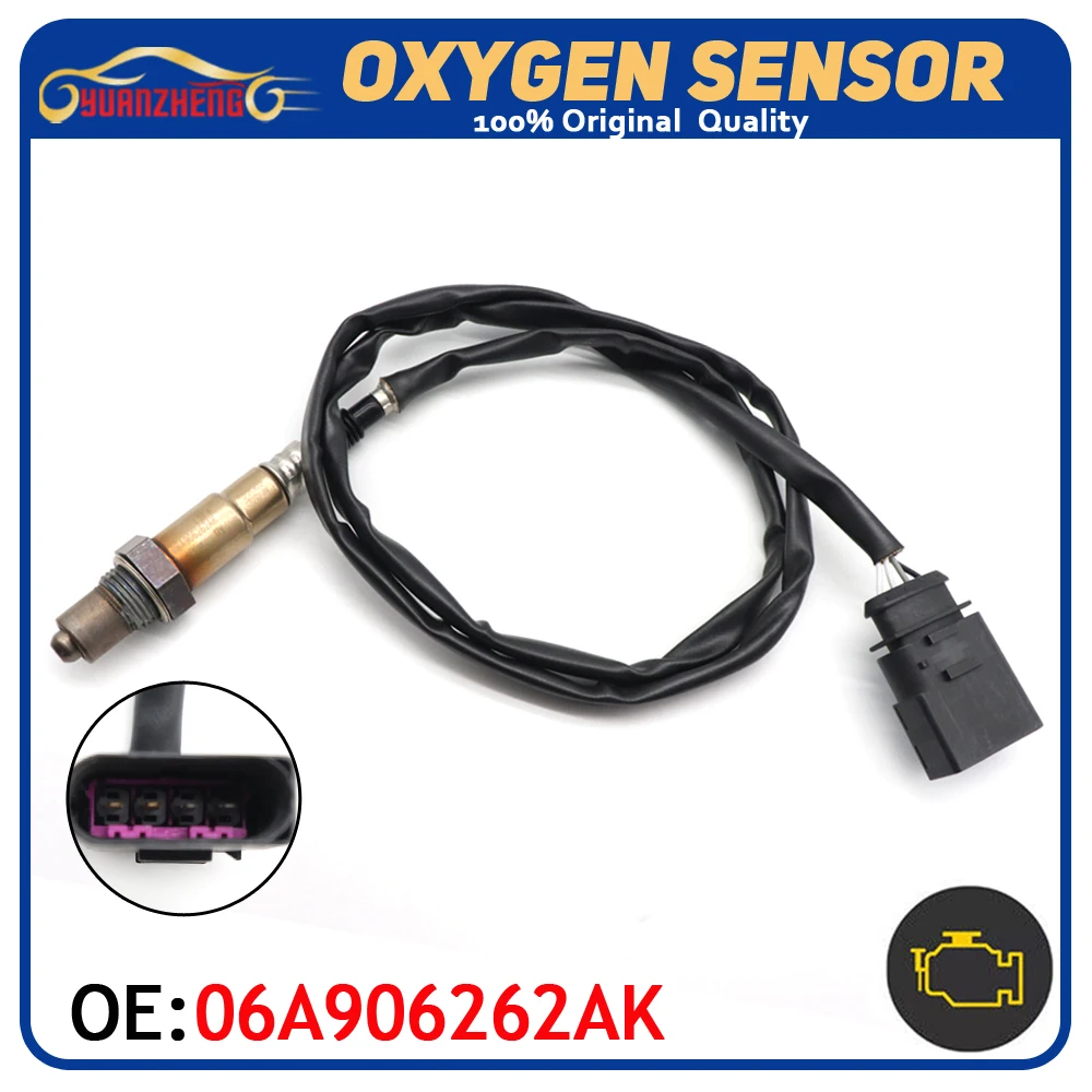 

Air Fuel Ratio Lambda O2 Oxygen Sensor 06A906262AK For Audi A4 A6 A8 S4 TT For Volkswagen Beetle Golf Passat Cabrio Skoda 1.6L