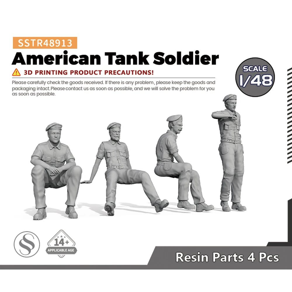 SSMODEL SSTR913 1/144 1/100 1/87 1/72 1/48 1/35 Flames Of War FOW 20 мм миниатюры американский танковый солдат