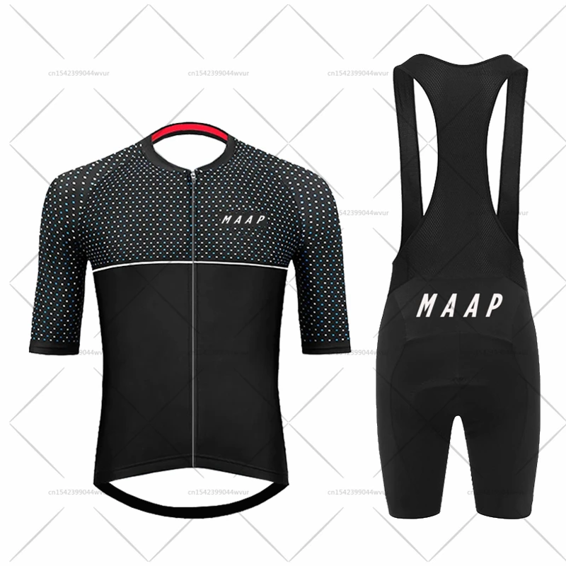 

MAAP 2024 Летний дышащий комплект одежды для велоспорта, мужские рубашки для шоссейного велосипеда, комбинезон для езды на горном велосипеде, шорты с коротким рукавом, велосипедные трикотажные изделия