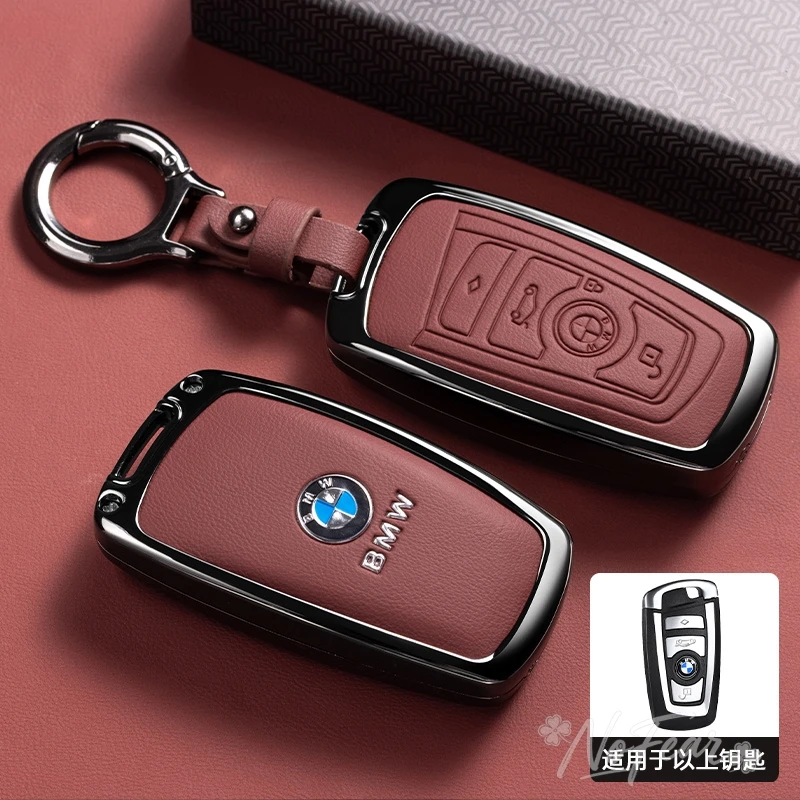 Фото Чехол для смарт-ключа автомобиля из сплава, для BMW M Performance F30 F20 F10 F18 F22 F01 X3 X4 F06 F02 M3 M5, наклейки для авто №5