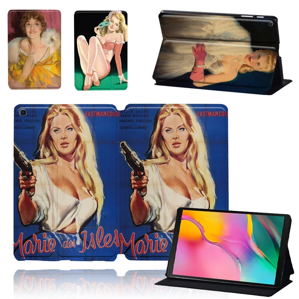 Чехол для планшета Samsung Galaxy A9 8 7 дюйма SM-X110 A9plus 11 Tab S6 Lite 10 4 S5e T720 S4 T830