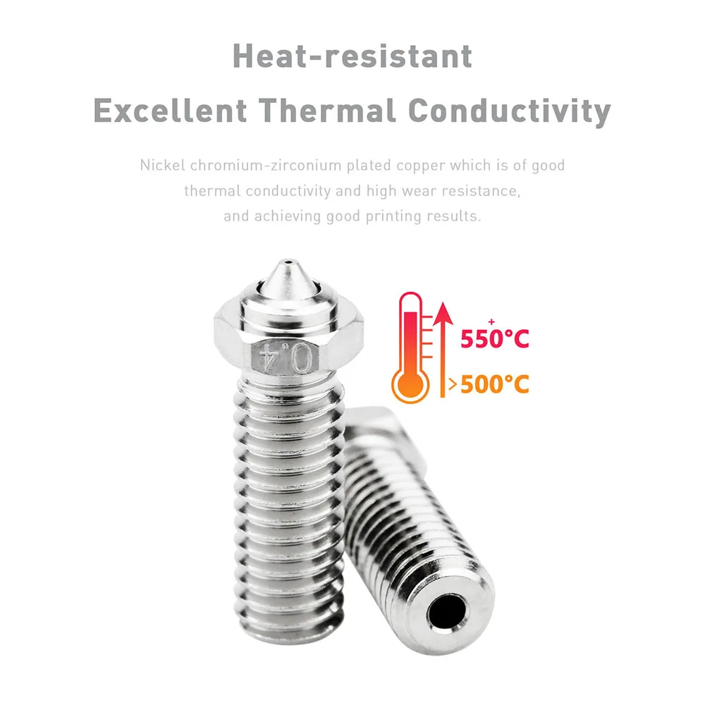 Биметаллическая насадка MY 550C высокотемпературная с медным покрытием из вулкана